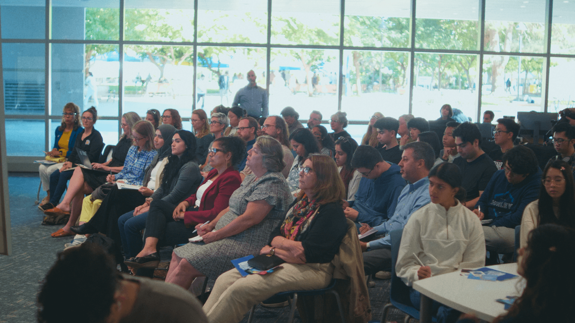 RCC attendees listening during a workshop